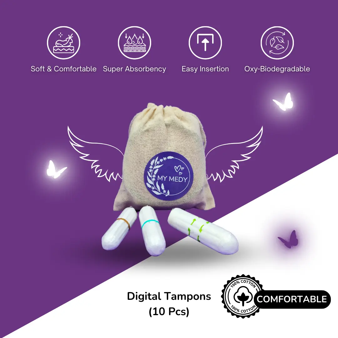 MY Tampon - 100% Cotton Digital Tampons (Pouch of 10) cover image