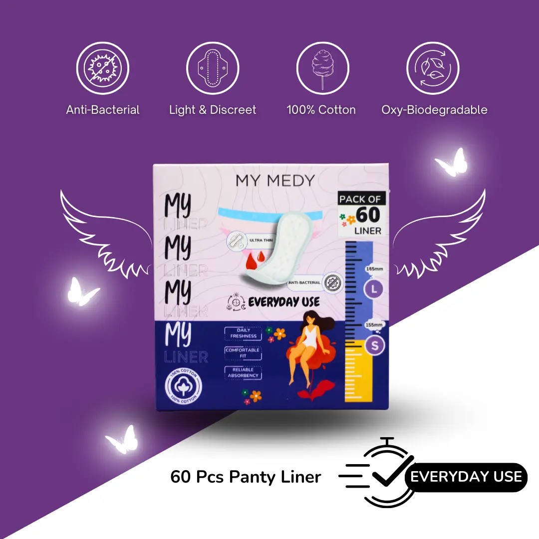 MY Liner – Antibacterial Panty Liners (Box of 60) cover image